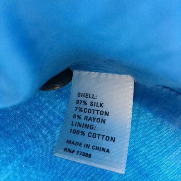 Madewell Eliot Silk Blend Watercolor Mini Skirt - Picture 6 of 6